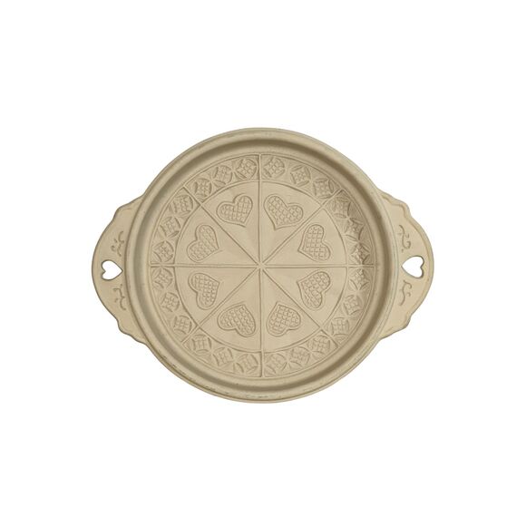 Brown Bag Cookie Art Shortbread Mold Pan 1988 Hill Design Hearts Traditional - Picture 1 of 8